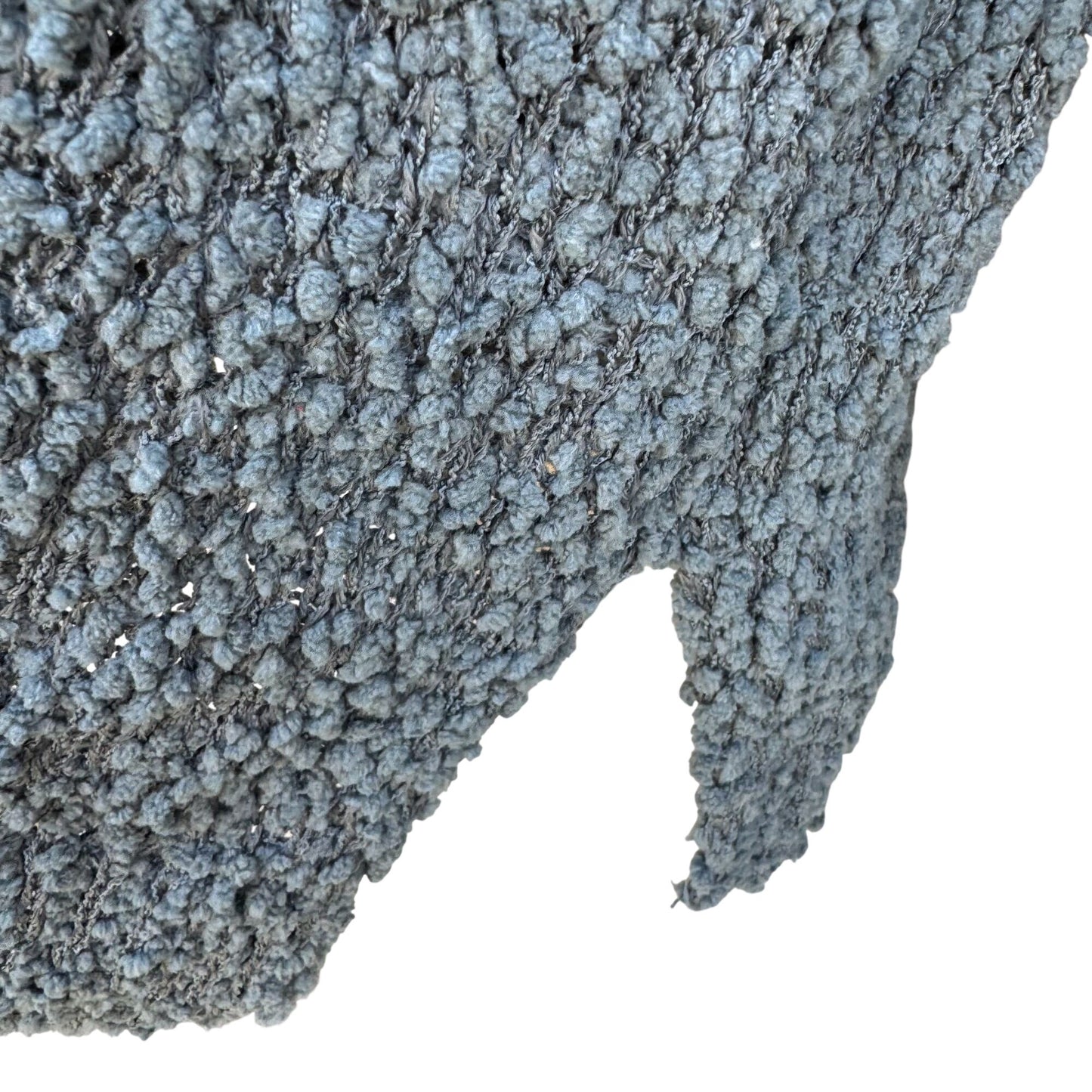 Pink Republic Womens Cozy Cowl Neck Frozen Ivy Green Open Knit Sweater New XL