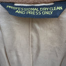 Switch Vintage Camel Hair Blazer Mens Tan Two Button Sport Coat Flap Patch Pockets 2 image