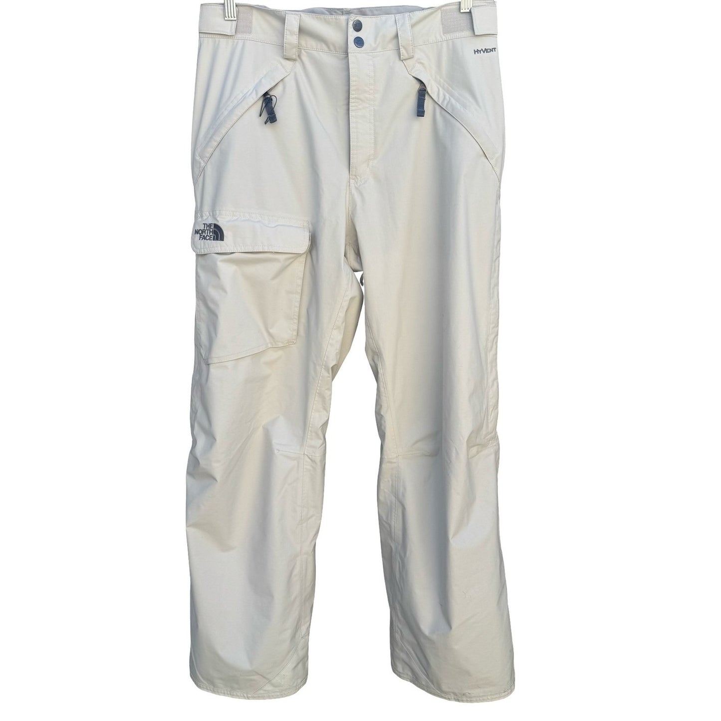 North Face HyVent Mens M Tan Waterproof Cargo Hiking Ski Pant Snowboard Gorpcore