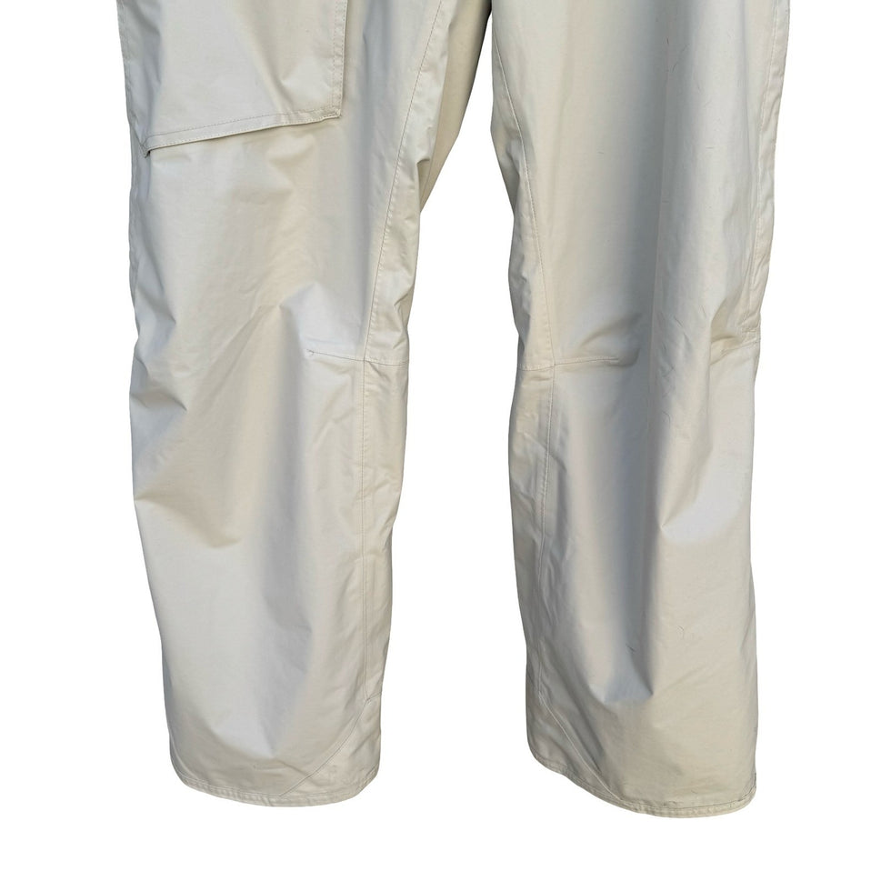North Face HyVent Mens M Tan Waterproof Cargo Hiking Ski Pant Snowboard Gorpcore