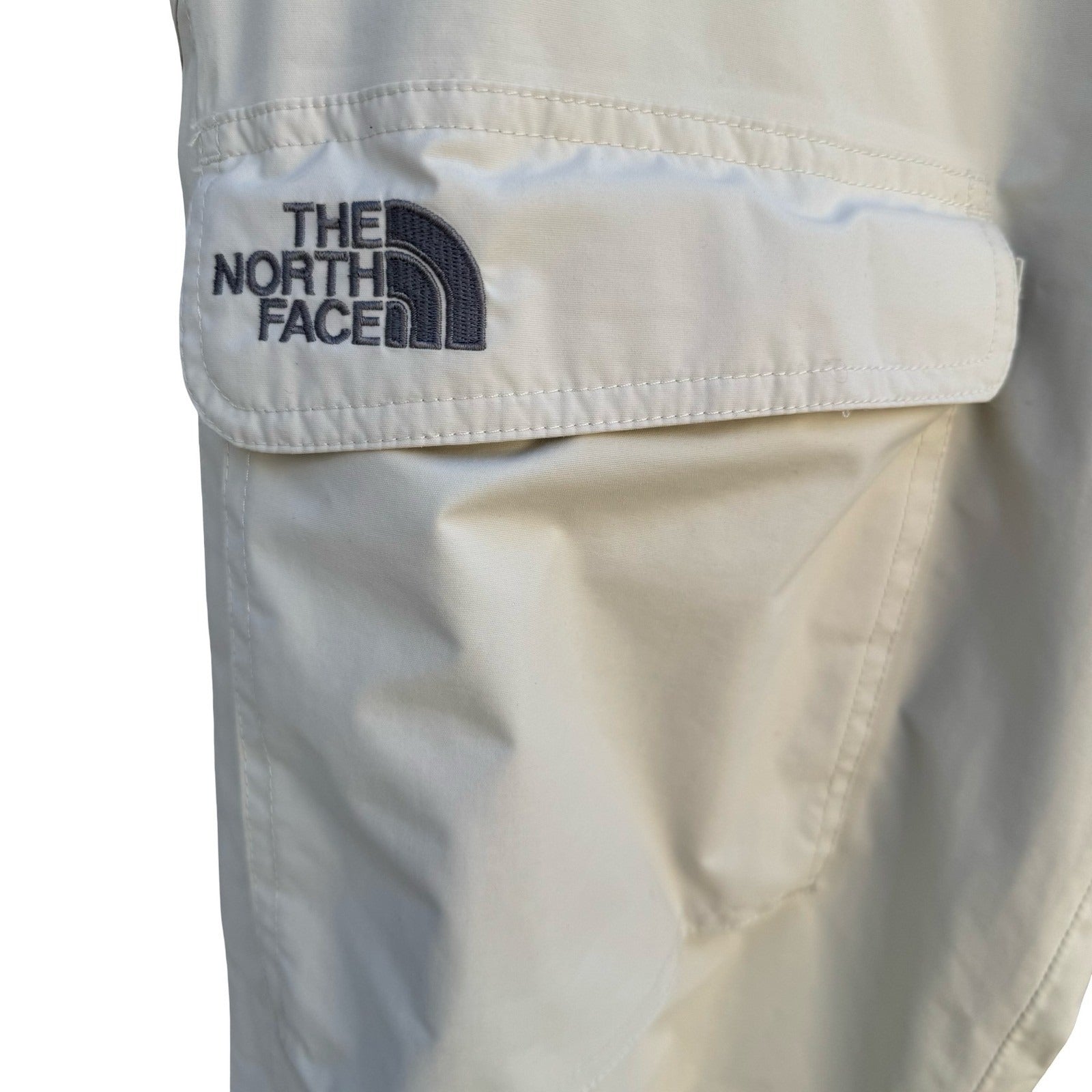North Face HyVent Mens M Tan Waterproof Cargo Hiking Ski Pant Snowboard Gorpcore