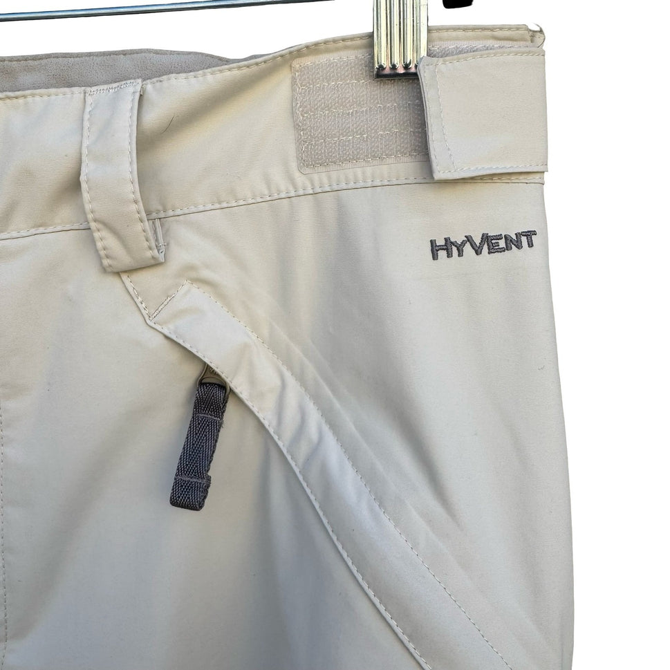 North Face HyVent Mens M Tan Waterproof Cargo Hiking Ski Pant Snowboard Gorpcore