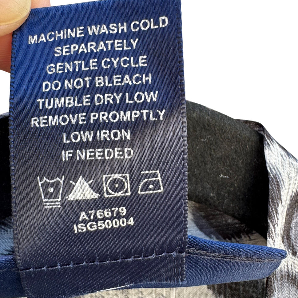 Susan Graver Style Womens Black Kimono Leopard Print Semi Sheer Duster Cardigan