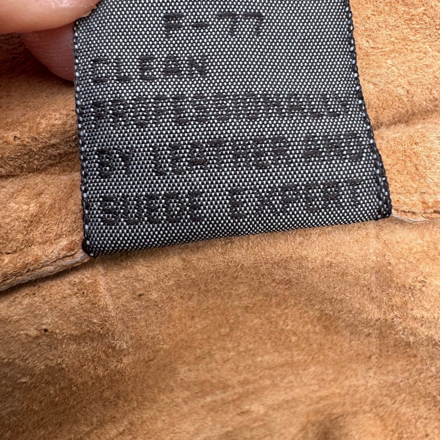 Lizwear Vintage Tan Suede Leather Fringe Western Jacket Womens M Rodeo Festival