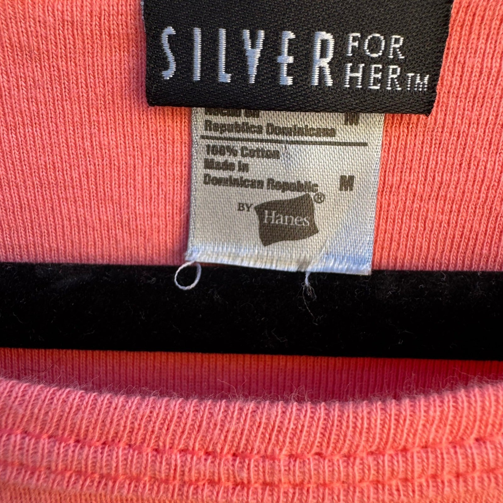 Silver for Her Hanes Y2K Babydoll Flower Fields Carlsbad CA Pink Graphic Tee M