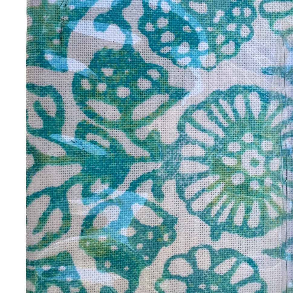 Cynthia Rowley Damask Shabby Chic Paisley 100% Cotton Shower Curtain 72x72 NEW