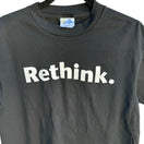 Switch Rethink WaMu Logo Black Short Sleeve Port &amp; Company Adult Cotton Tee Shirt - M 2 image