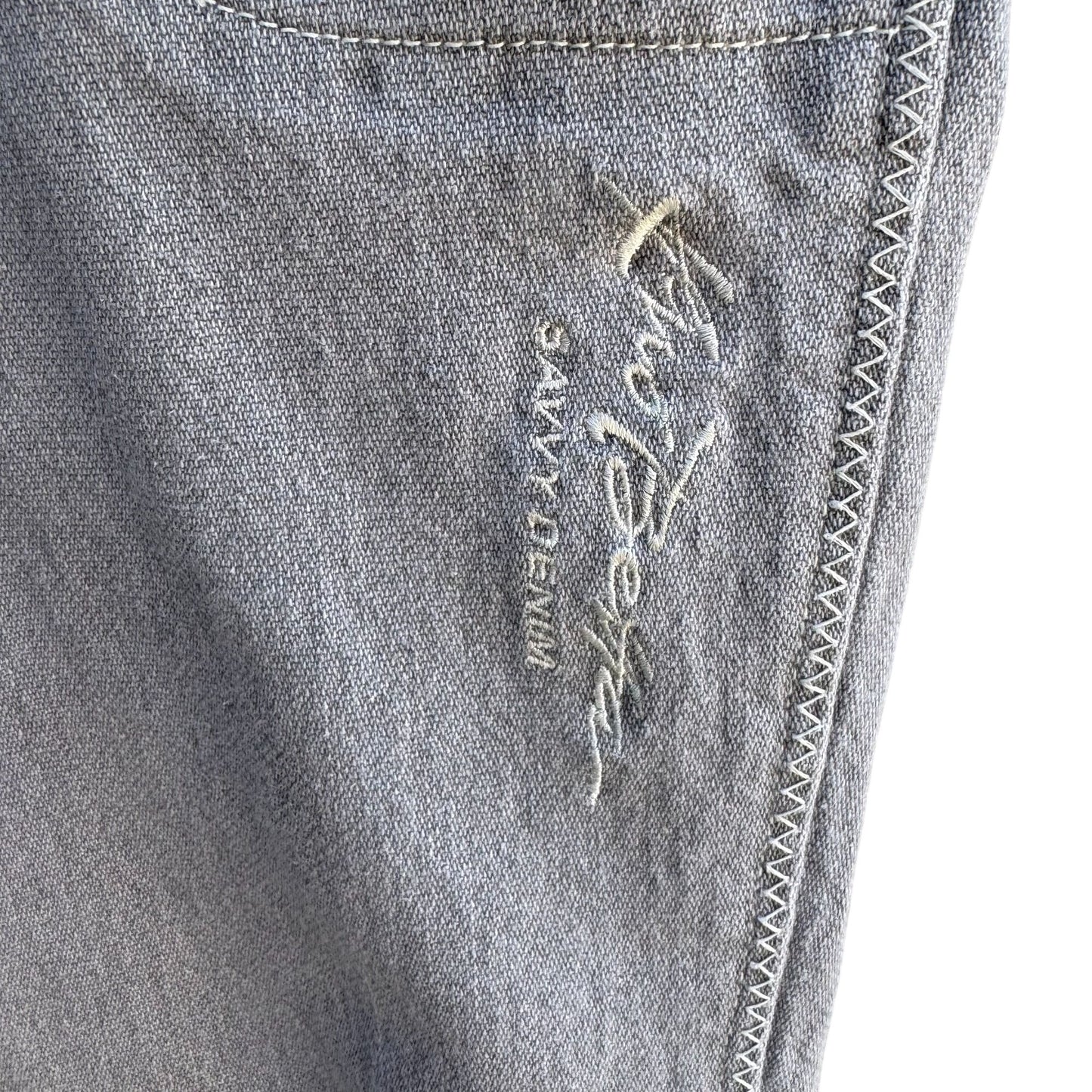 Kno Betta Vintage Mens Savvy Denim Collection Gray Hip Hop Streetwear Shorts 46