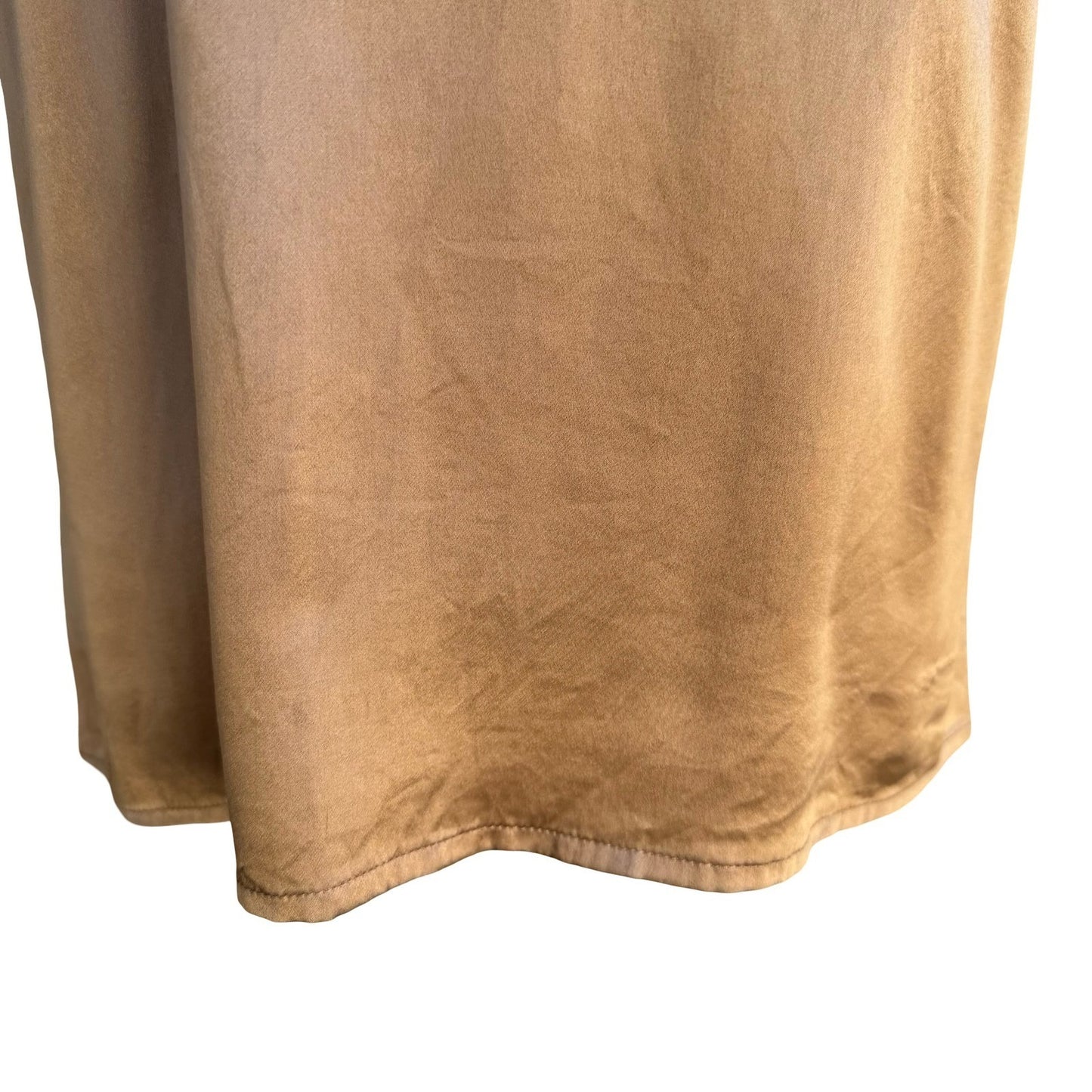 Andrea Jovine Vintage 90s Y2K Womens Bronze Gold Ombre Silk Camisole Tank Top 6