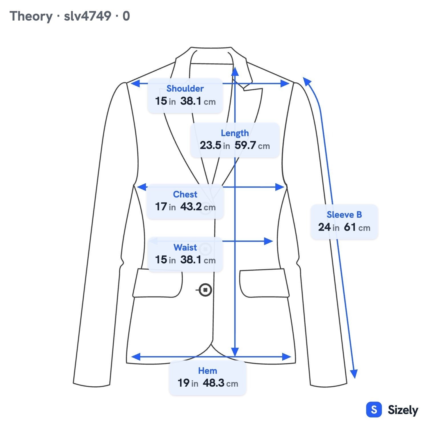 Theory Quiet Luxury Minimalist Old Money Wool Blend Tailored Blazer Brown Women
