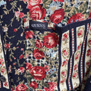 Switch Guess By Georges Marciano Vintage Floral Patchwork Oversized Button-Up Shirt S 3 image