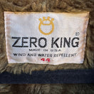 Switch Zero King Vintage 70s Wool Faux Fur Lined Hooded Military Field Coat Green Mens 2 image