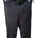 Switch Massimo Dutti Edgy Biker Moto Goth Faux Leather Skinny Leggings Pants Black S 3 image