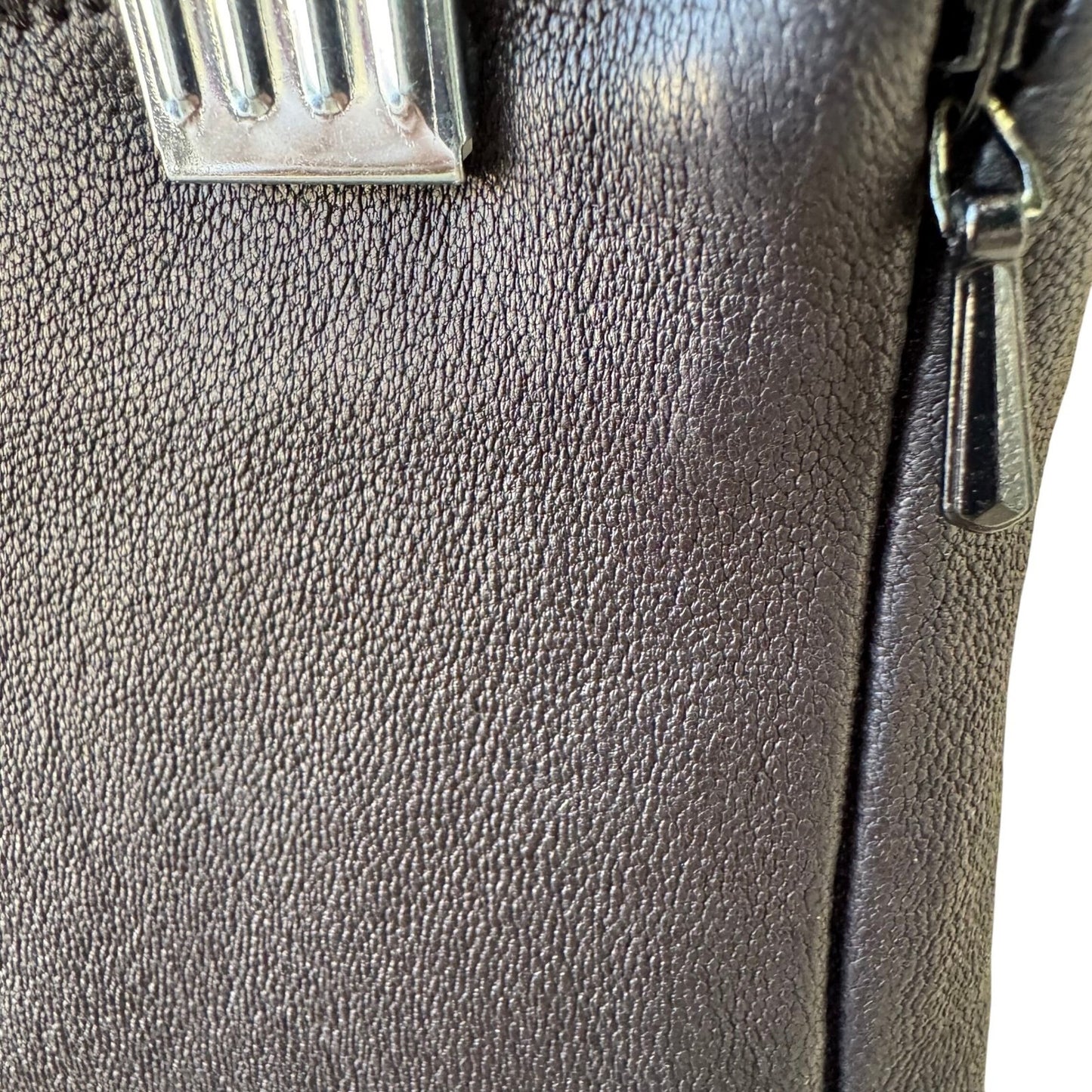 Massimo Dutti Edgy Biker Moto Goth Faux Leather Skinny Leggings Pants Black S