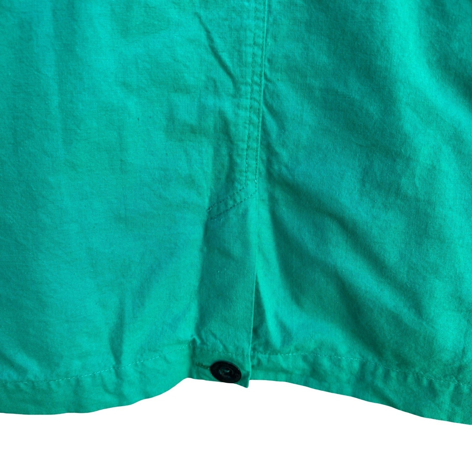 Vintage 80s Emerald Green 2 Piece Blazer Tapered Pants Set Textured Suit L/XL