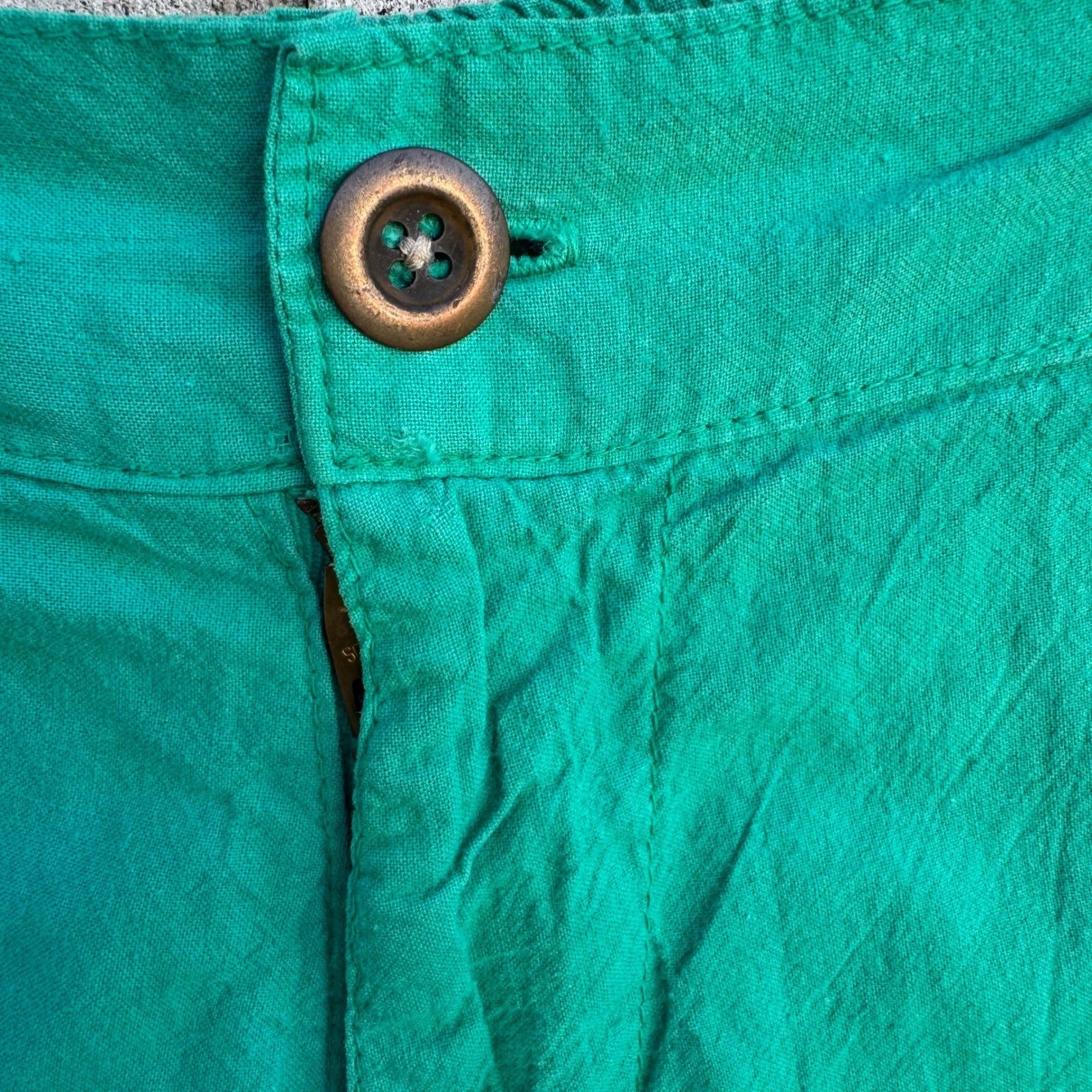 Vintage 80s Emerald Green 2 Piece Blazer Tapered Pants Set Textured Suit L/XL