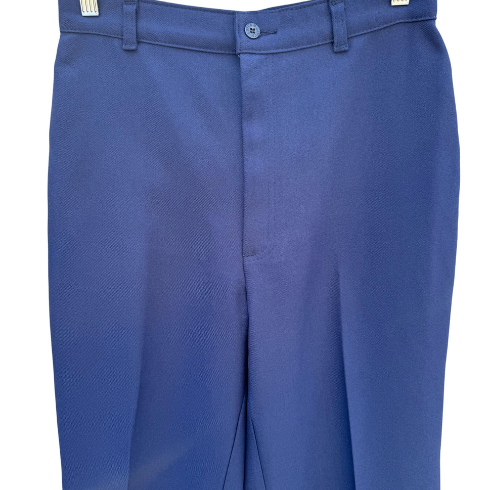 Levi Strauss & Co Vintage Womens Navy Blue Classic Fit High Waist Slacks Pants