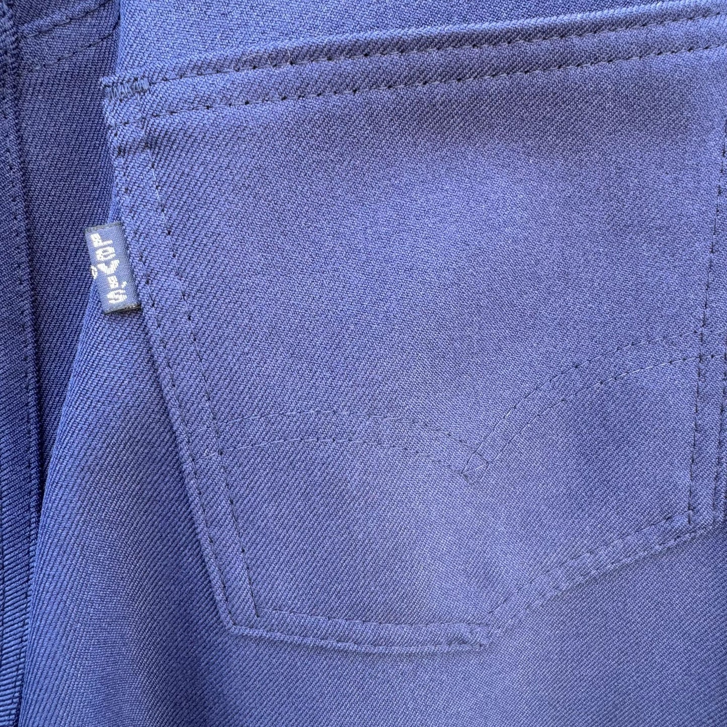 Levi Strauss & Co Vintage Womens Navy Blue Classic Fit High Waist Slacks Pants