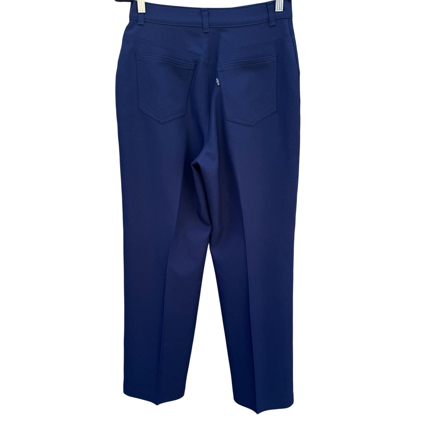 Levi Strauss & Co Vintage Womens Navy Blue Classic Fit High Waist Slacks Pants