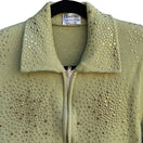 Switch Elisabeth Custom Knits Light Green Sweater Set With Gold Star Embellishments - M 3 image