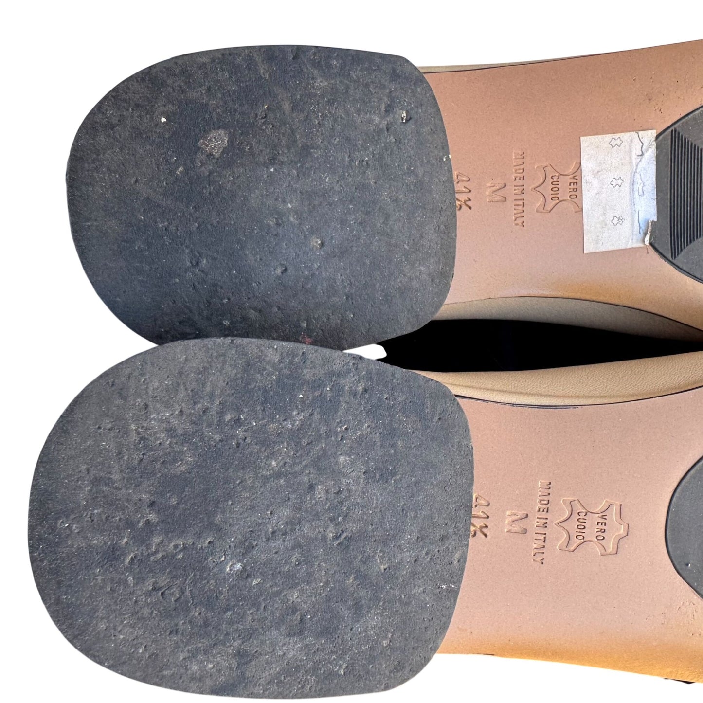 Taryn Rose Riga Sierra Nappa Leather Flats Ballet Low Heel Made In Italy Box 41.5