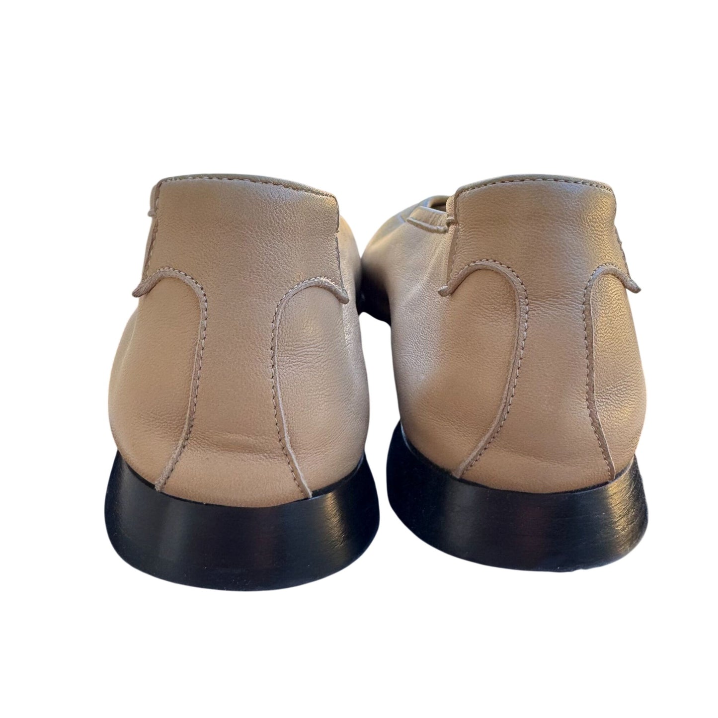 Taryn Rose Riga Sierra Nappa Leather Flats Ballet Low Heel Made In Italy Box 41.5