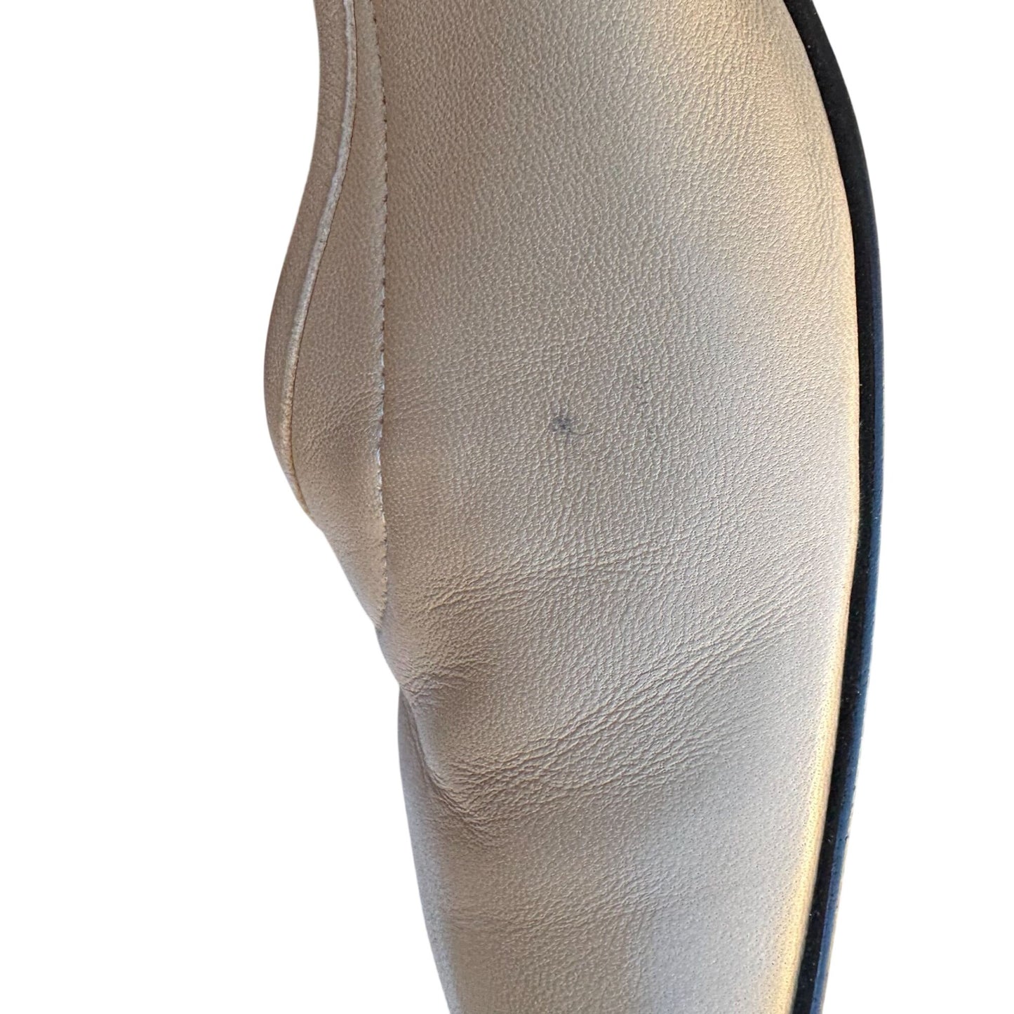 Taryn Rose Riga Sierra Nappa Leather Flats Ballet Low Heel Made In Italy Box 41.5