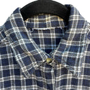 Switch Vintage 80s Grunge Lumberjack Outdoor Workwear Heavy Cotton Plaid Shirt Mens M 3 image
