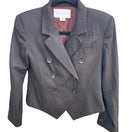 Switch Michelle Stuart Vintage Brown Houndstooth Double-Breasted Blazer Skirt Set 2P 3 image