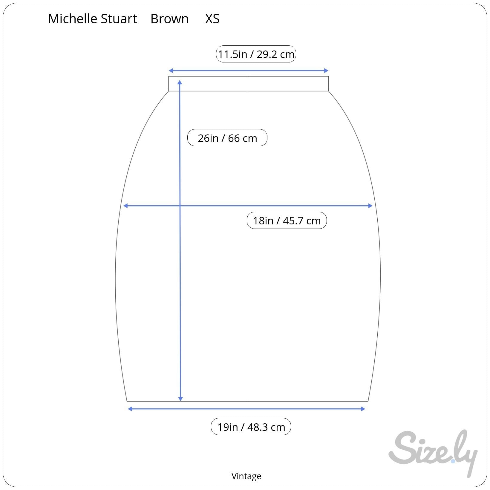 Michelle Stuart Vintage Brown Houndstooth Double-Breasted Blazer Skirt Set 2P