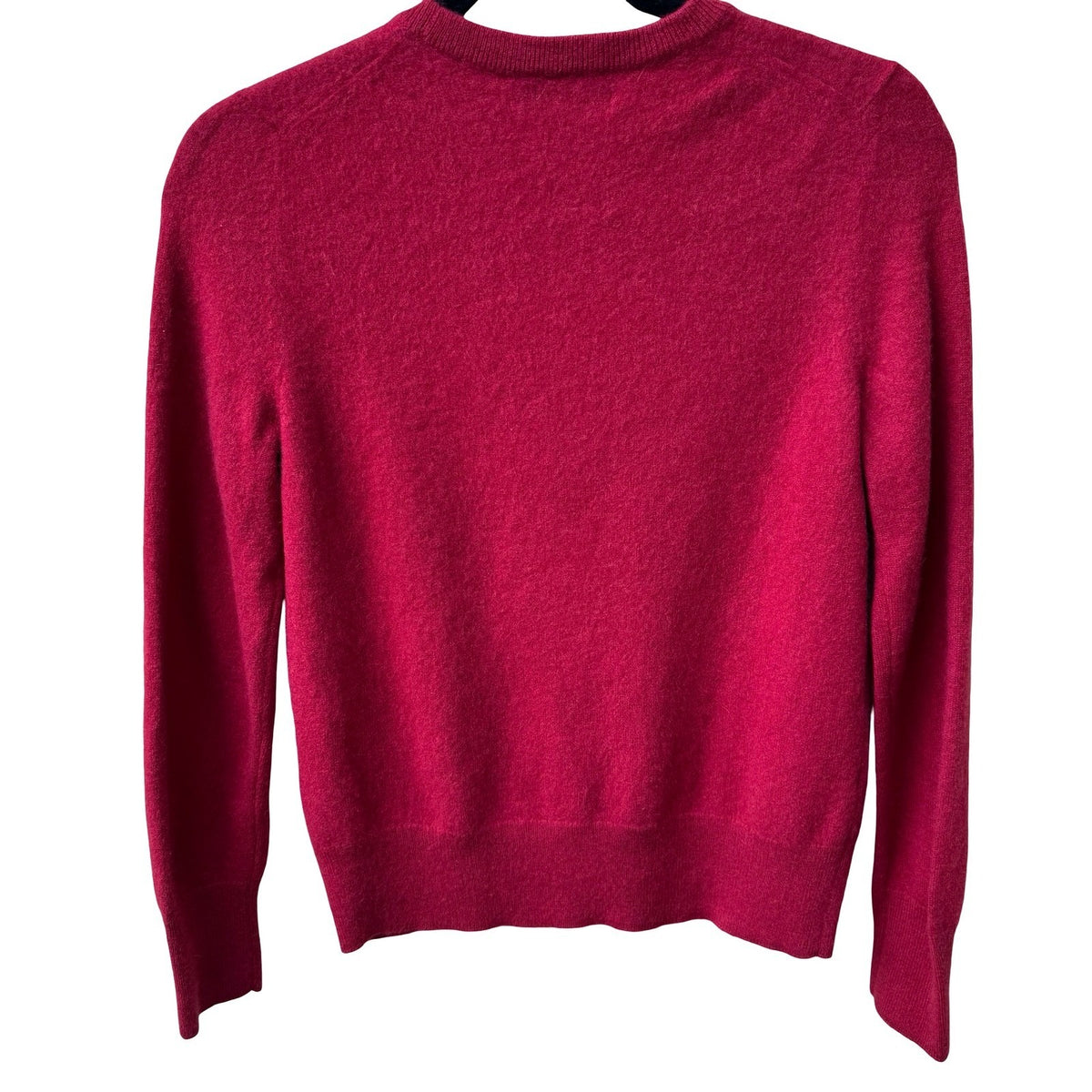 NAADAM 100% Cashmere Quiet Luxury Old Money Minimalist Cozy Sweater Tomato Red S
