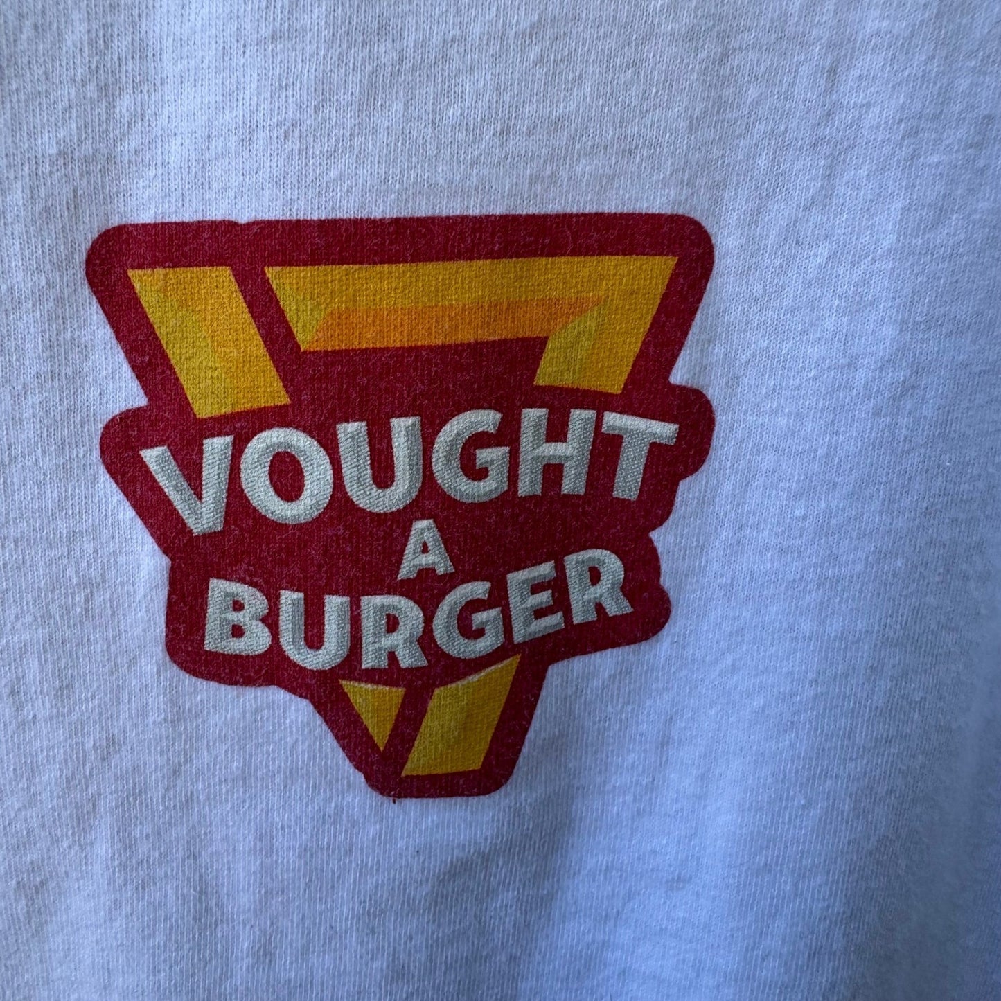 The Boys Vought A Burger American Apparel Big Homie Homelander Graphic Tee L