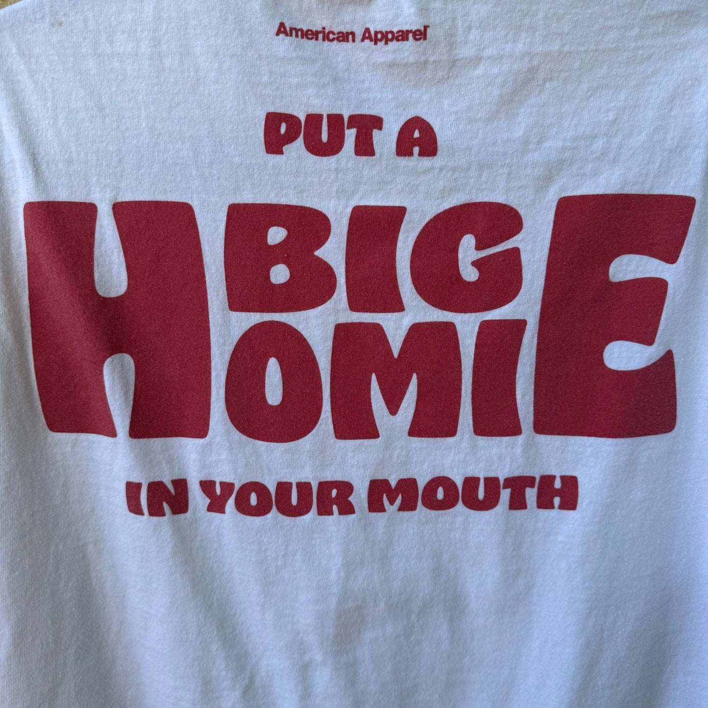 The Boys Vought A Burger American Apparel Big Homie Homelander Graphic Tee L
