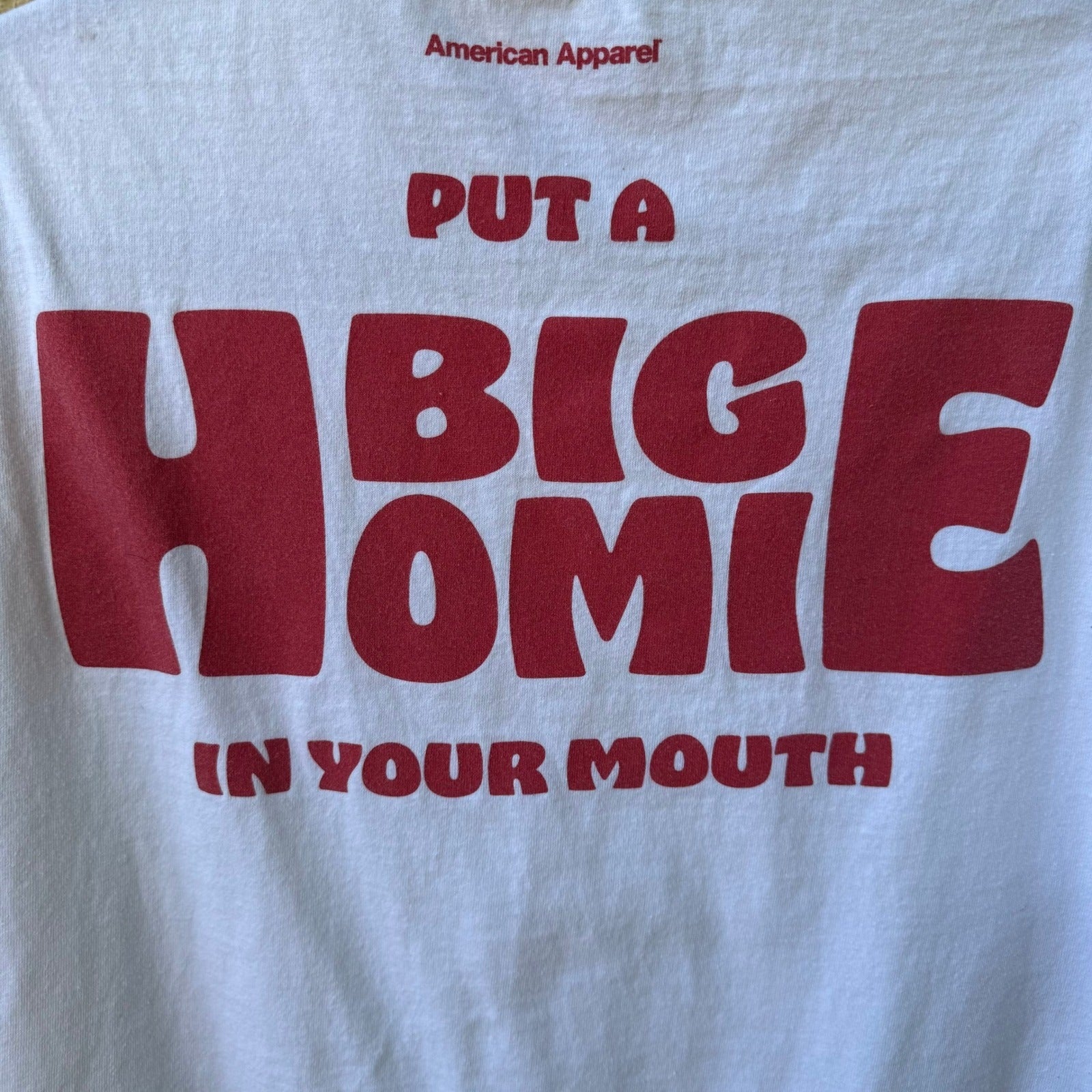 The Boys Vought A Burger American Apparel Big Homie Homelander Graphic Tee L