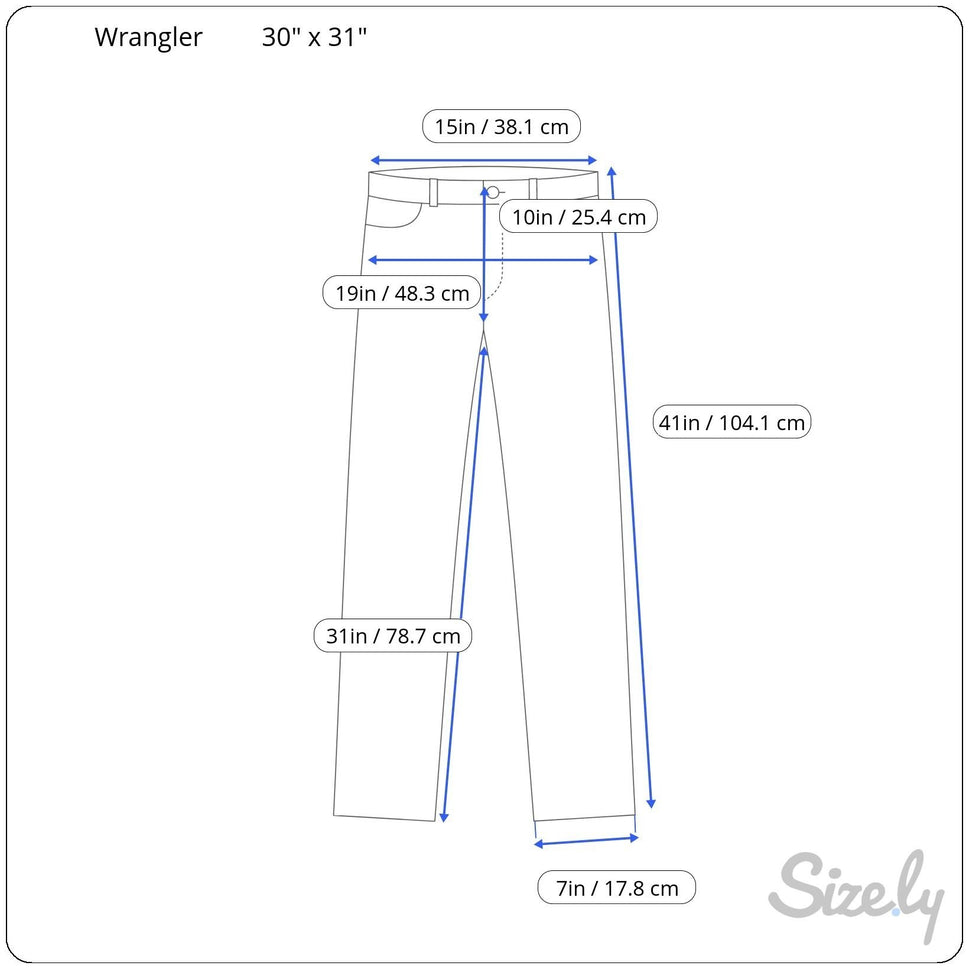 Wrangler Mens Straight Fit Flex Khaki Distressed Worn Jeans Size Tag 30W x 31L