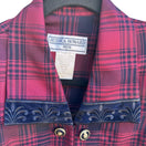 Switch Jessica Howard Vintage 90s Tartan Plaid Preppy Dark Academia Cropped Jacket 4 3 image