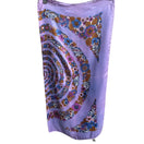Switch St Michael For Marks &amp; Spencer Vintage Italian Floral Spiral Scarf Wrap Shawl 2 image