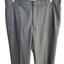 Switch Hart Schaffner &amp; Marx Viracle Vintage Gray Wool Mens Flat Front Dress Pant 38x32 2 image