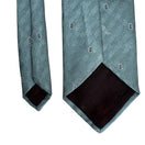 Switch Oscar De La Renta Vintage Mens Silk Tie Blue Geometric Luxury Designer Necktie 2 image