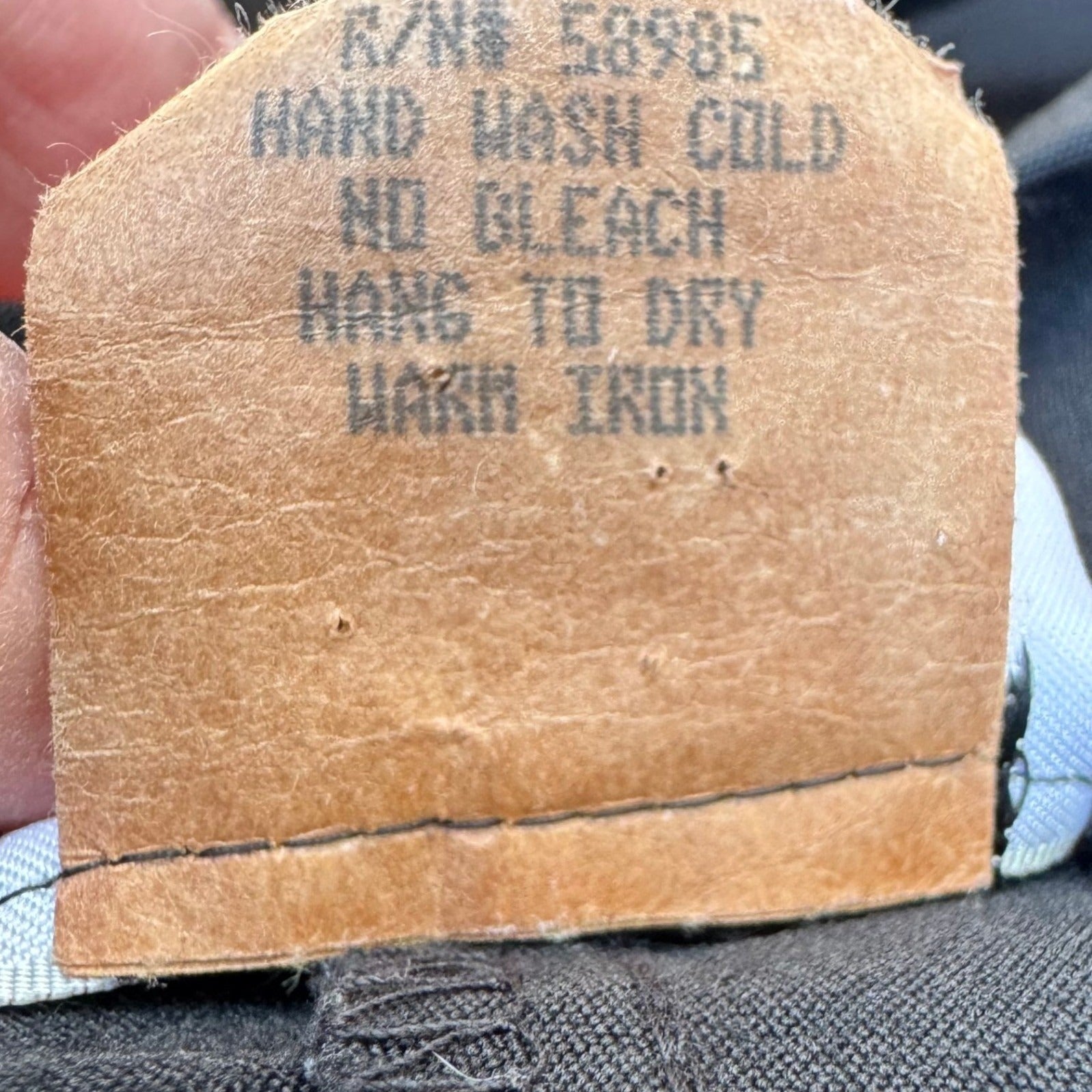 Clio Vintage 90s Womens Black Straight Leg Dress Pant Zip Pockets 10 Made in USA