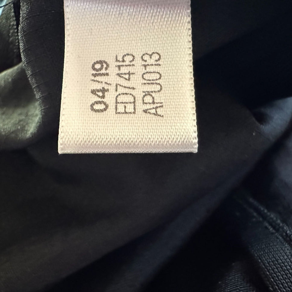 Adidas Originals Womens Black Logo Tape Track Jogger Pants Athleisure Streetwear