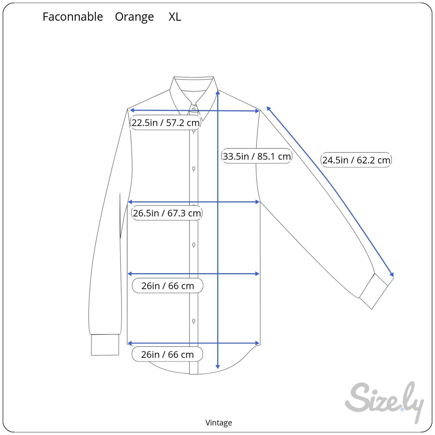 Faconnable Mens Orange Check Plaid Button Up Cotton USA Made Long Sleeve Shirt