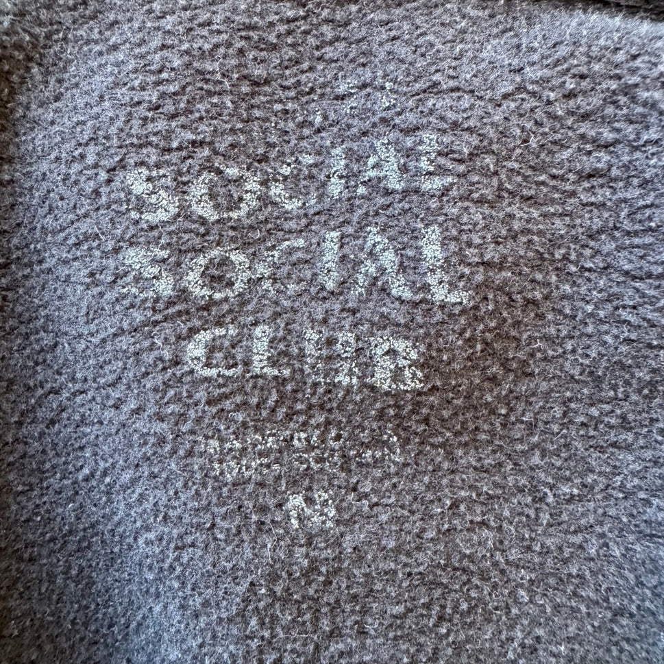 Anti Social Social Club Logo Hypebeast Streetwear Skater Hoodie Black Mens M