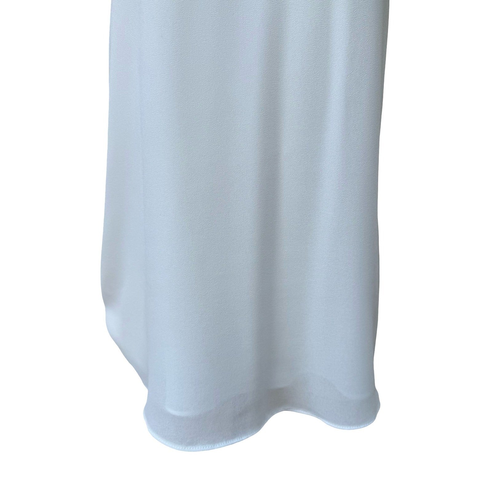 Naked Zebra Minimalist Coquette Smocked High Neck Halter Top Keyhole Sleeveless
