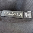 Switch Tahari Y2K Minimalist Quiet Luxury Wool Blend Asymmetric Ruffle Hem Skirt Grey 4 2 image