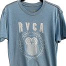 Switch RVCA Artist Network Program Mens Blue Owl Graphic Print Short Sleeve T-Shirt - S 2 image