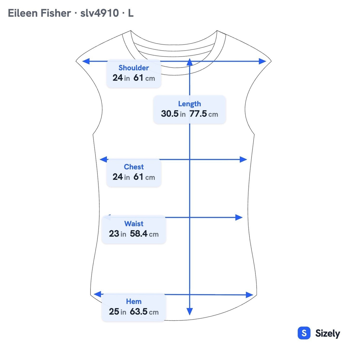 Eileen Fisher Silk Blend Minimalist Quiet Luxury Lagenlook Sheer Tunic Blouse L