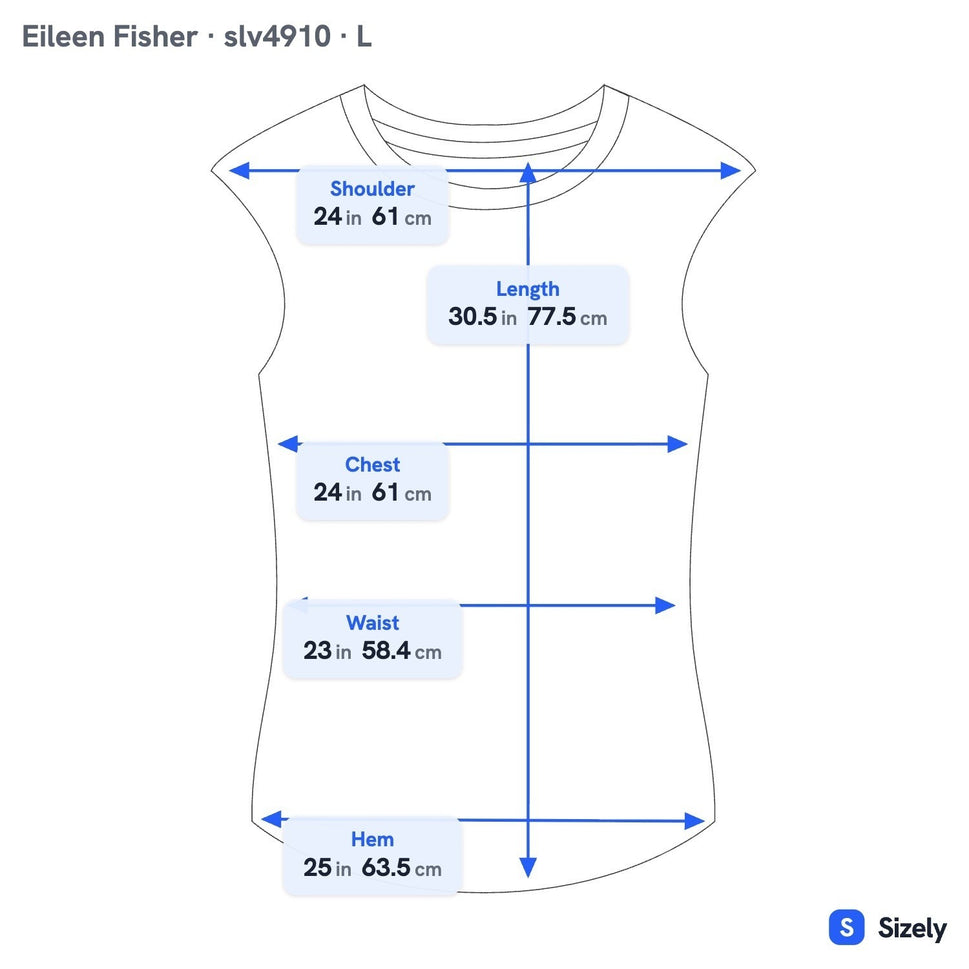 Eileen Fisher Silk Blend Minimalist Quiet Luxury Lagenlook Sheer Tunic Blouse L