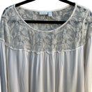 Switch Hinge Boho Cottagecore Coquette Fairycore Floral Lace Embroidered Blouse Ivory M 3 image
