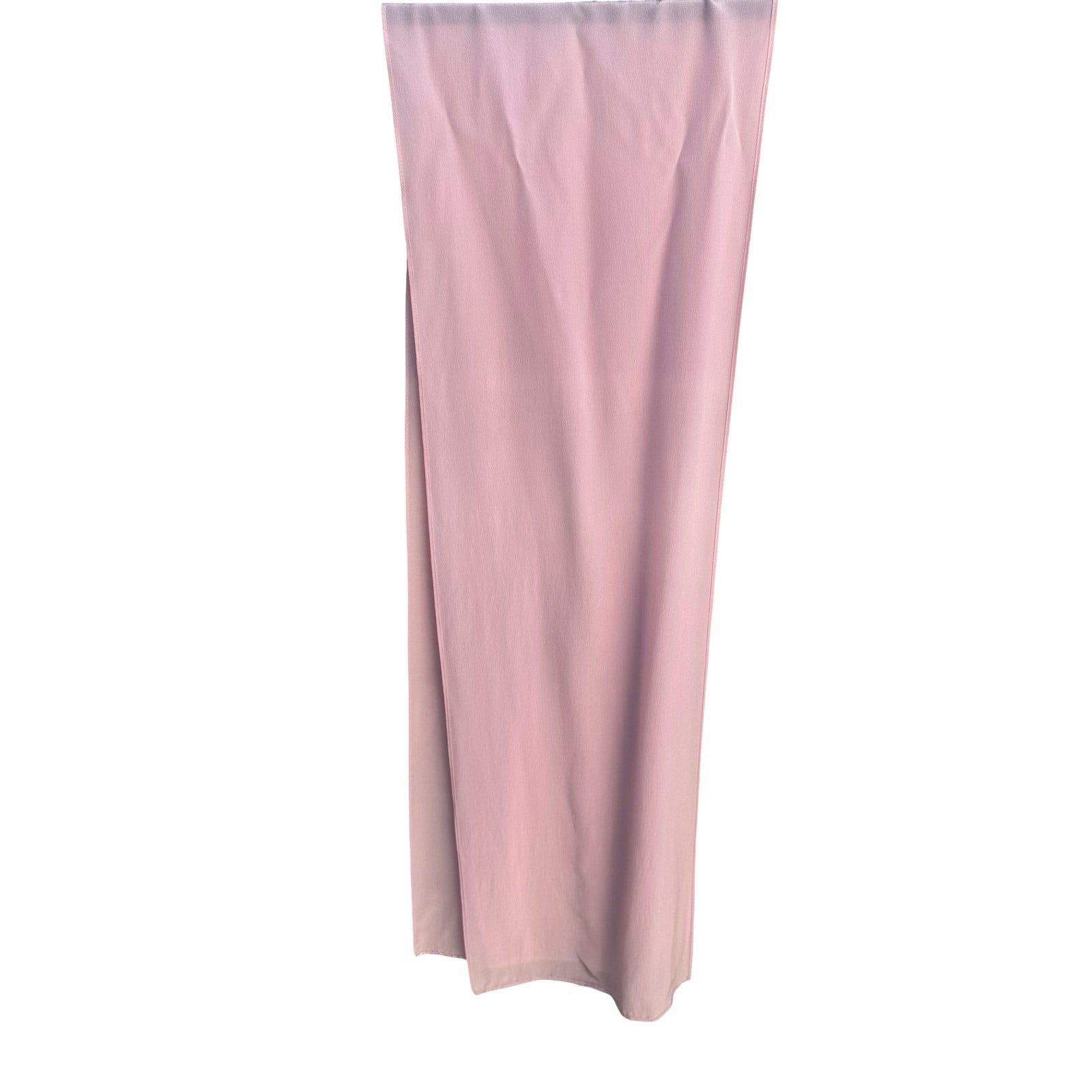 Diane Gilman Pink 100% Silk Beaded Floral Blouse Detachable Scarf Womens S NEW